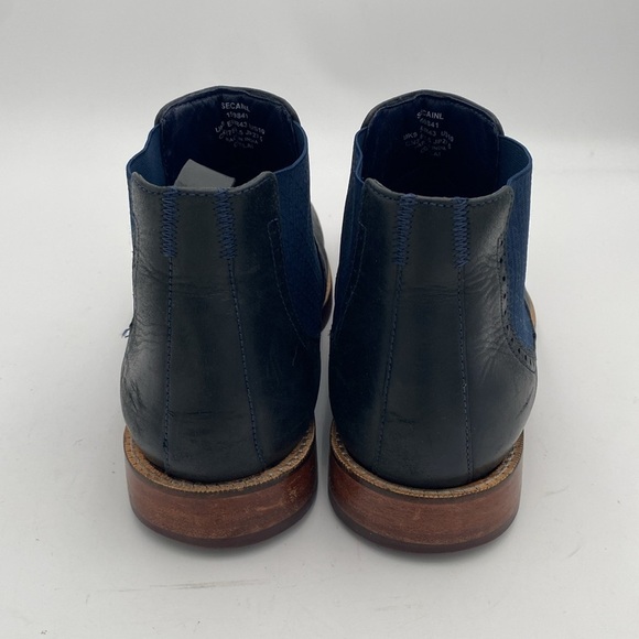 Ted Baker London Kaidon Chelsea Boots Men\'s 10 Black  blue Leather Casual office main image 11